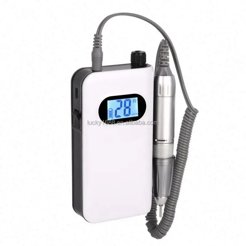 Wholesale polishing manicure pedicure device cordless 40000rpm brush motor mini nail drill machine