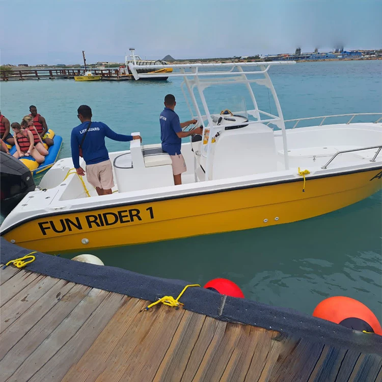 China Small 24Ft Fiberglass Inflatable Dinghy Rowing Fishing Sailing Boat For Sale