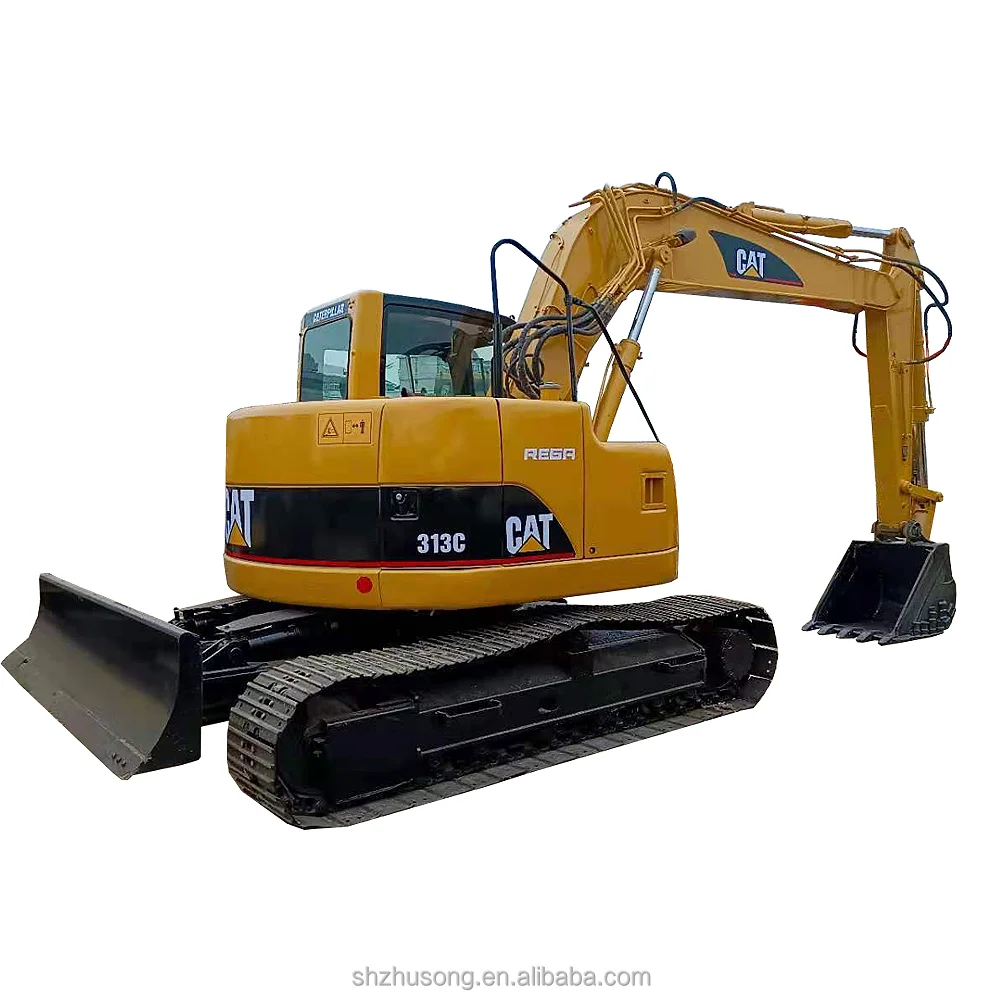 Оригинальный импортный экскаватор Caterpillar Cat313c высококачественный 13-тонный прямые продажи с завода