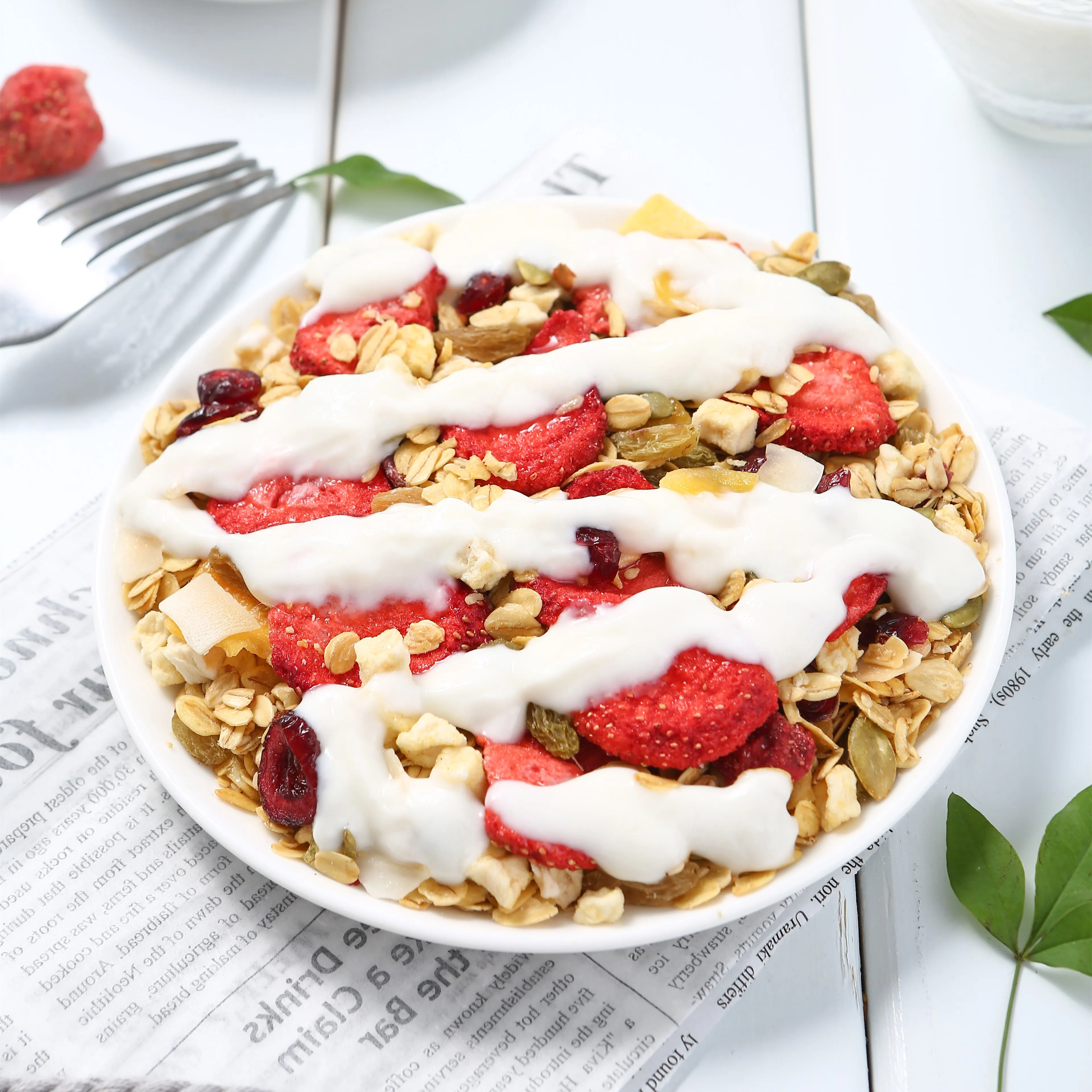 China Supplier 25 Years History Freeze Dried Strawberry Morphology Slice, Granula, Whole And Powder