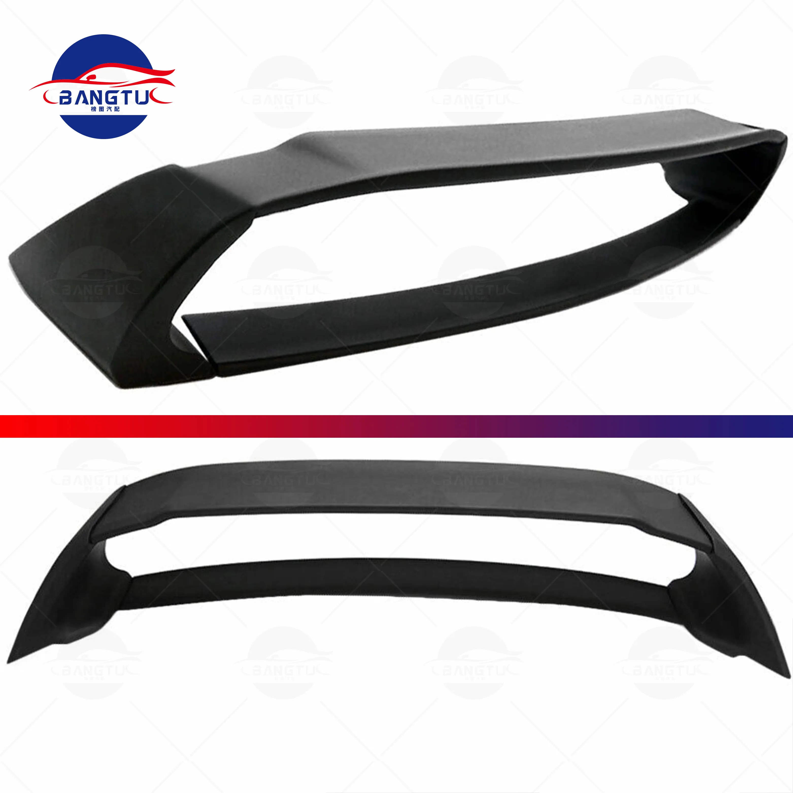 Mugen style FD2 Style Spoiler for 2006-2011 Honda Civic 8th Gen (3/4 Sections) Rear Trunk Spoiler Splitter 4DR Sedan