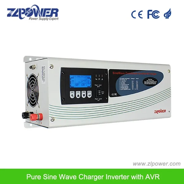 500w 1000w 2000w 2500w 3000w 4000w 5000w 6000w Low Frequency DC AC Pure Sine Wave Inverter Charger With AVR Function