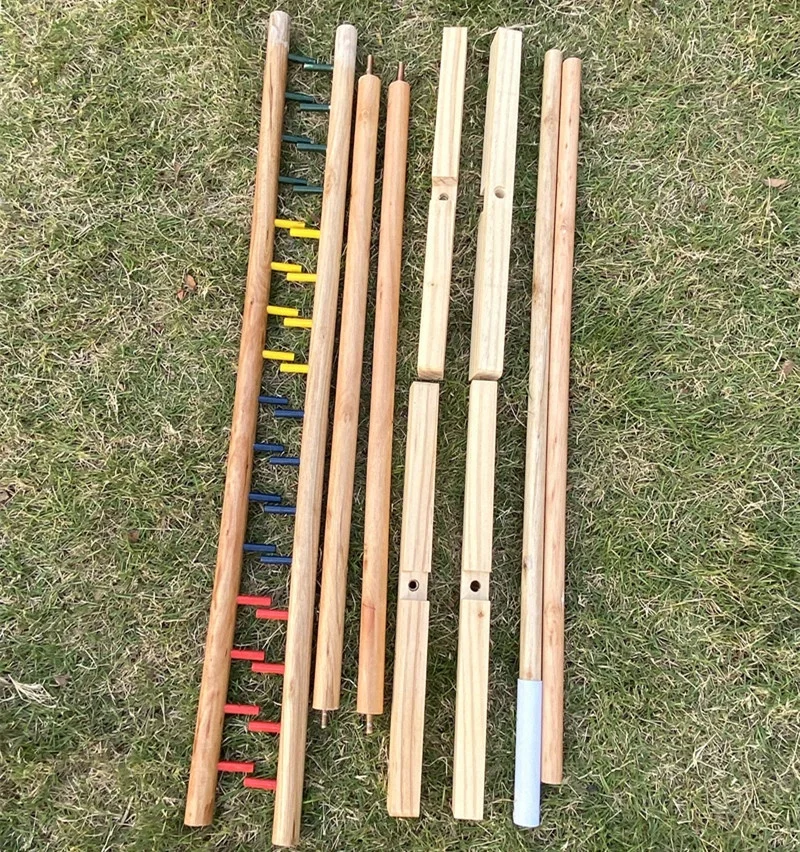 
Yard Games Deluxe Wooden Limbo Set Game Outdoor Party Fun Outdoor Game 