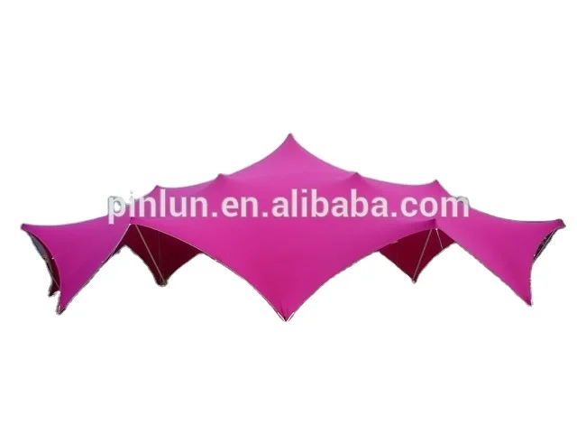 stretch tent fabric waterproof with pvc coated