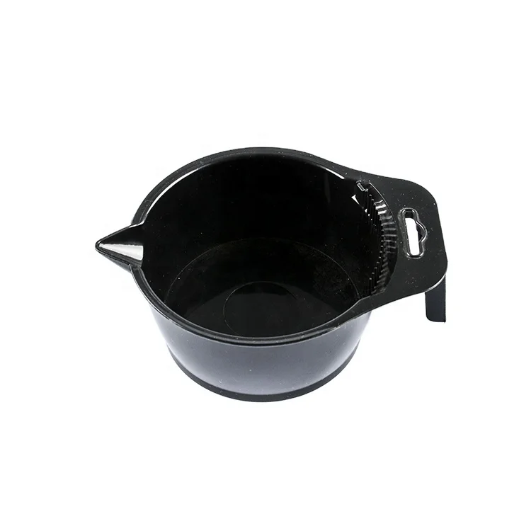 Черно-белые маленькие пластиковые тонированные миски, цветная миска для краски, персонализированные цветные миски для смешивания