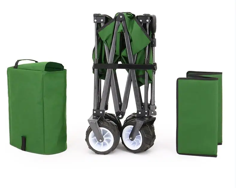 Camping Cart WAGON Adjustable  Collapsible folding  camping trolley cart