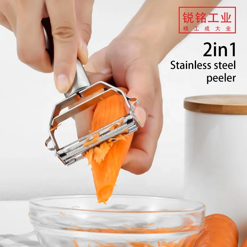2 in1 vegetable peeler and slicer tools for home kitchen
