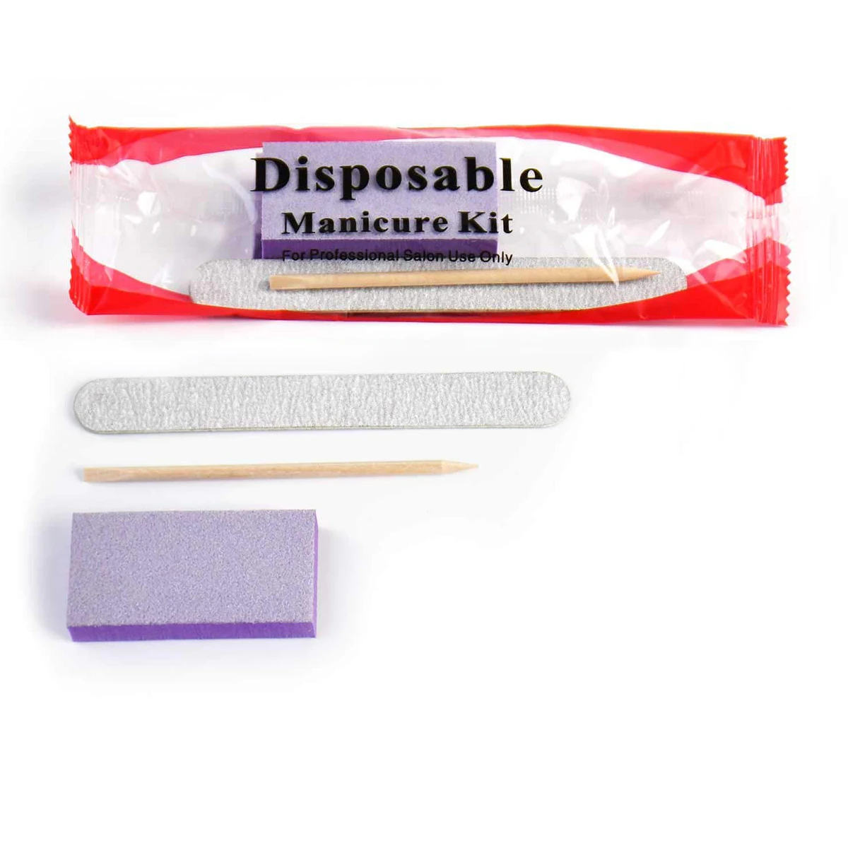 300Sets/Case Disposable Professional 3PCS Nail Tools Manicure Kit Set For Salon Beauty