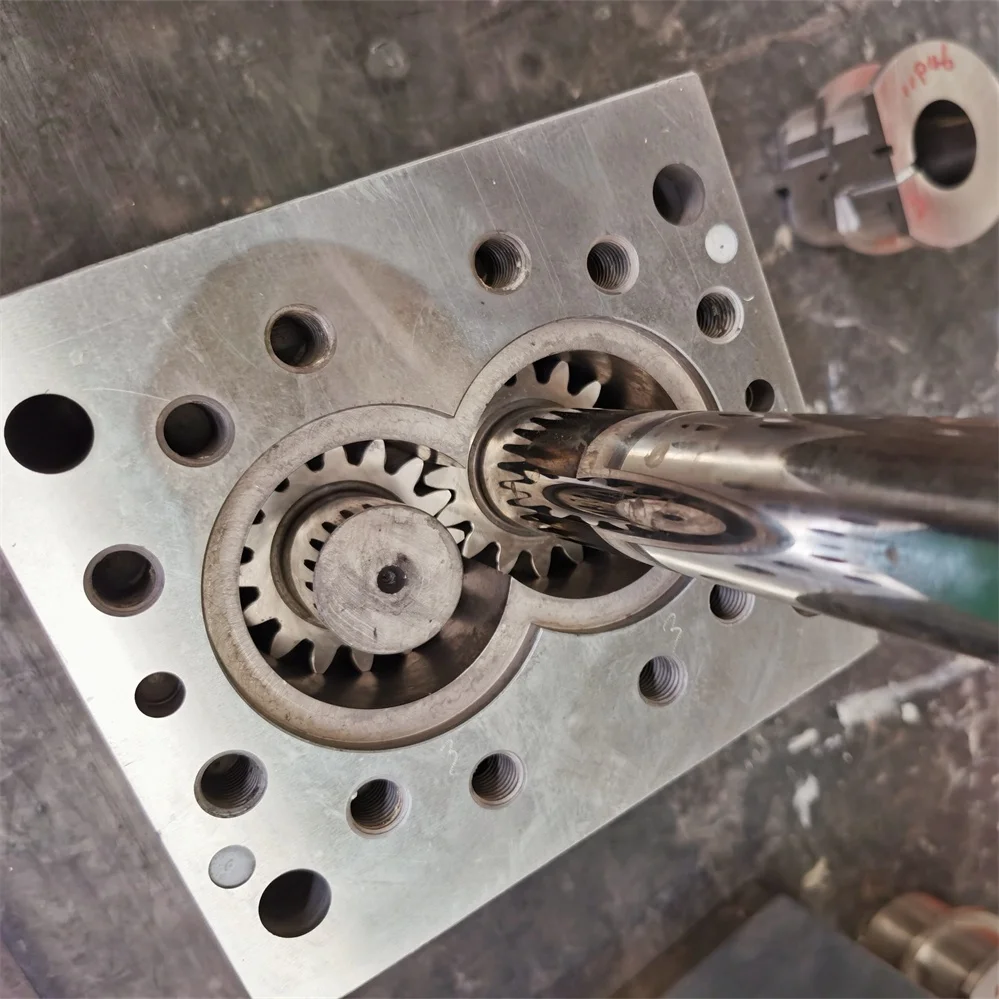 Mexico hot sell extrusion melt pump for convey melted PP and PE