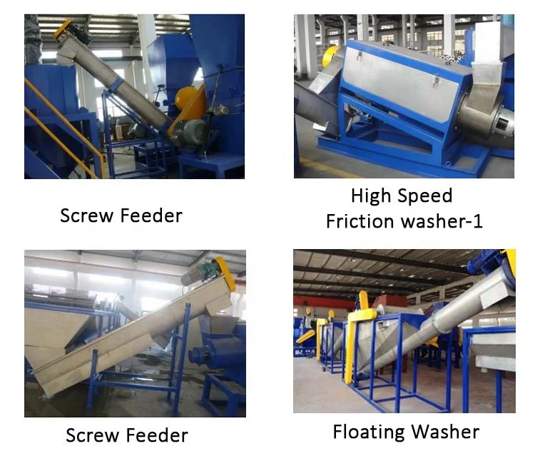 Waste Plastic Hdpe Pet Bottle Flakes Crushing Recycling Washing Plant Equipment Machine Line Price For Recycle