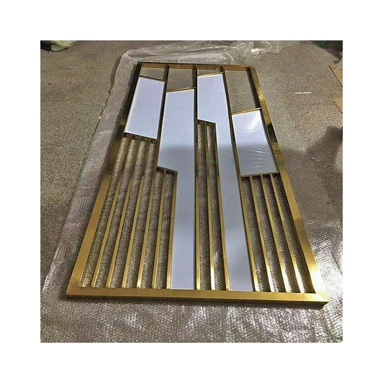 Алюминиевый металлический лобби пожарных секций конфиденциальности делителя перегородка перфорированный экран сенсорная панель