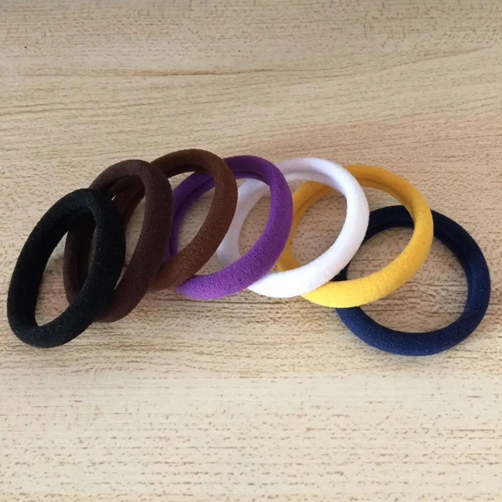 Free Shipping 100pcs/bag Hair Holders Rubber Bands Elastics Girl Women Tie Hair Accessories Elastic Hair Bands