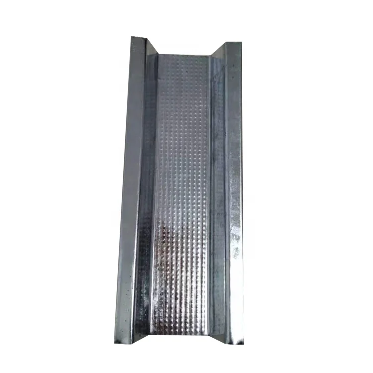 
2021 Gypsum Board light steel frames ceiling accessories drywall metal double furring channel gypsum board stud and track frame 