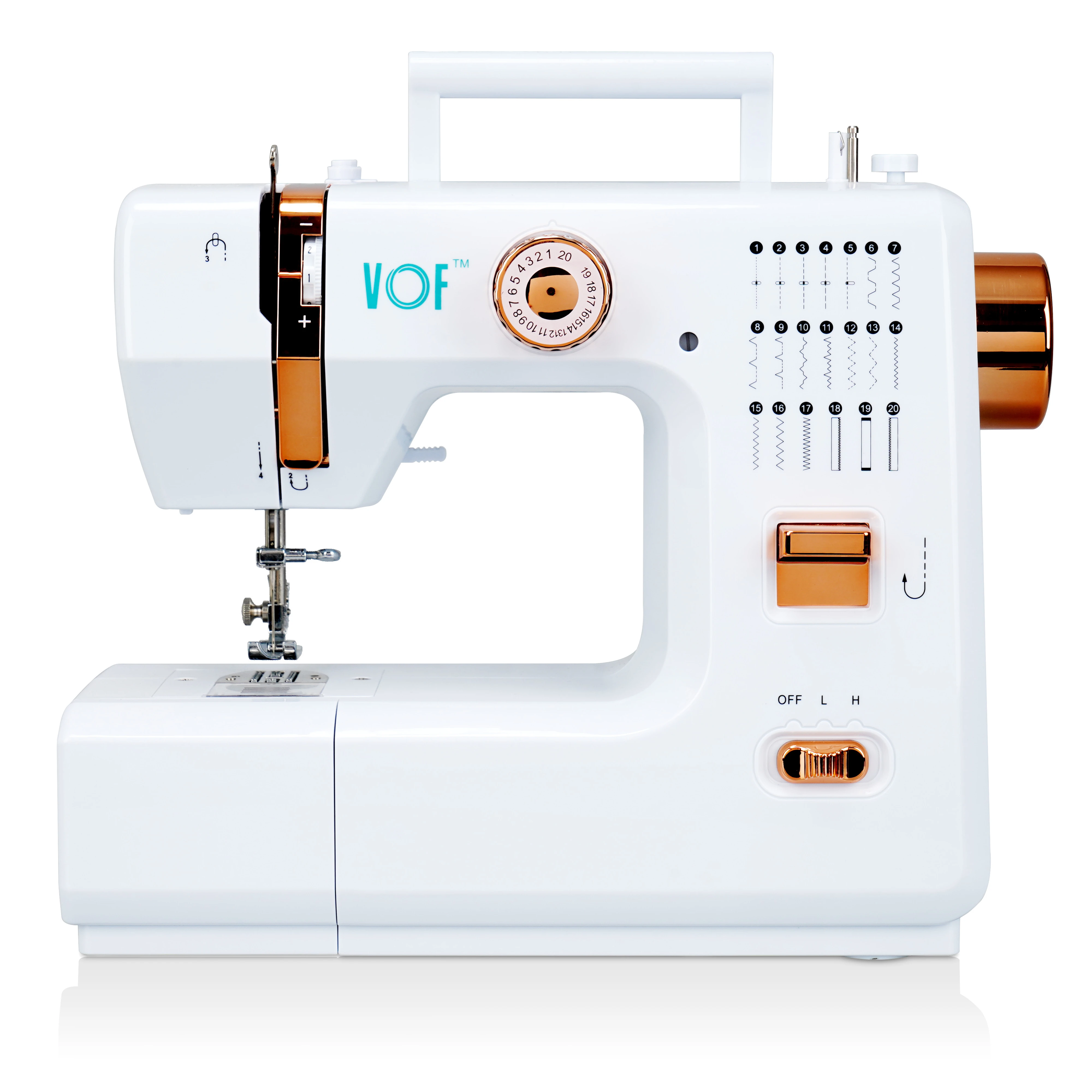 VOF FHSM-618 household electric sewing machine clothes multifunction sewing machine with factory price