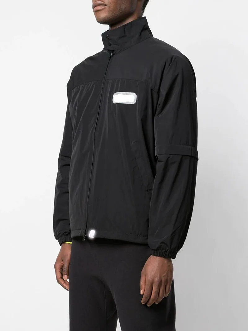 China factories Nange clothing custom logo oem nylon fabric long sleeve  waterproof slim fit windcheater for men bomber jacket