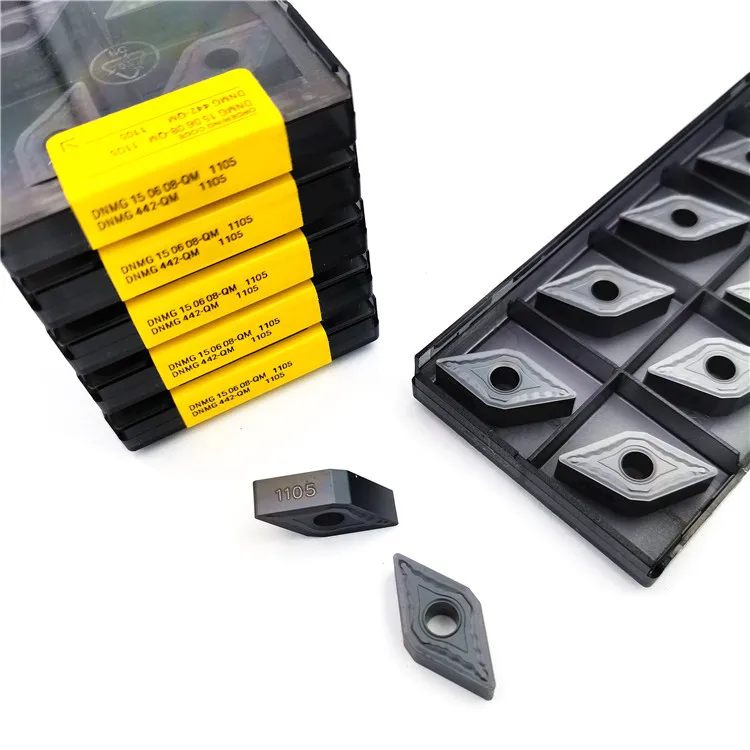 DNMG150608-QM 1105 sandviks cutting tools 100% genuine DNMG 150608 / DNMG442 sandviks high precision inserts