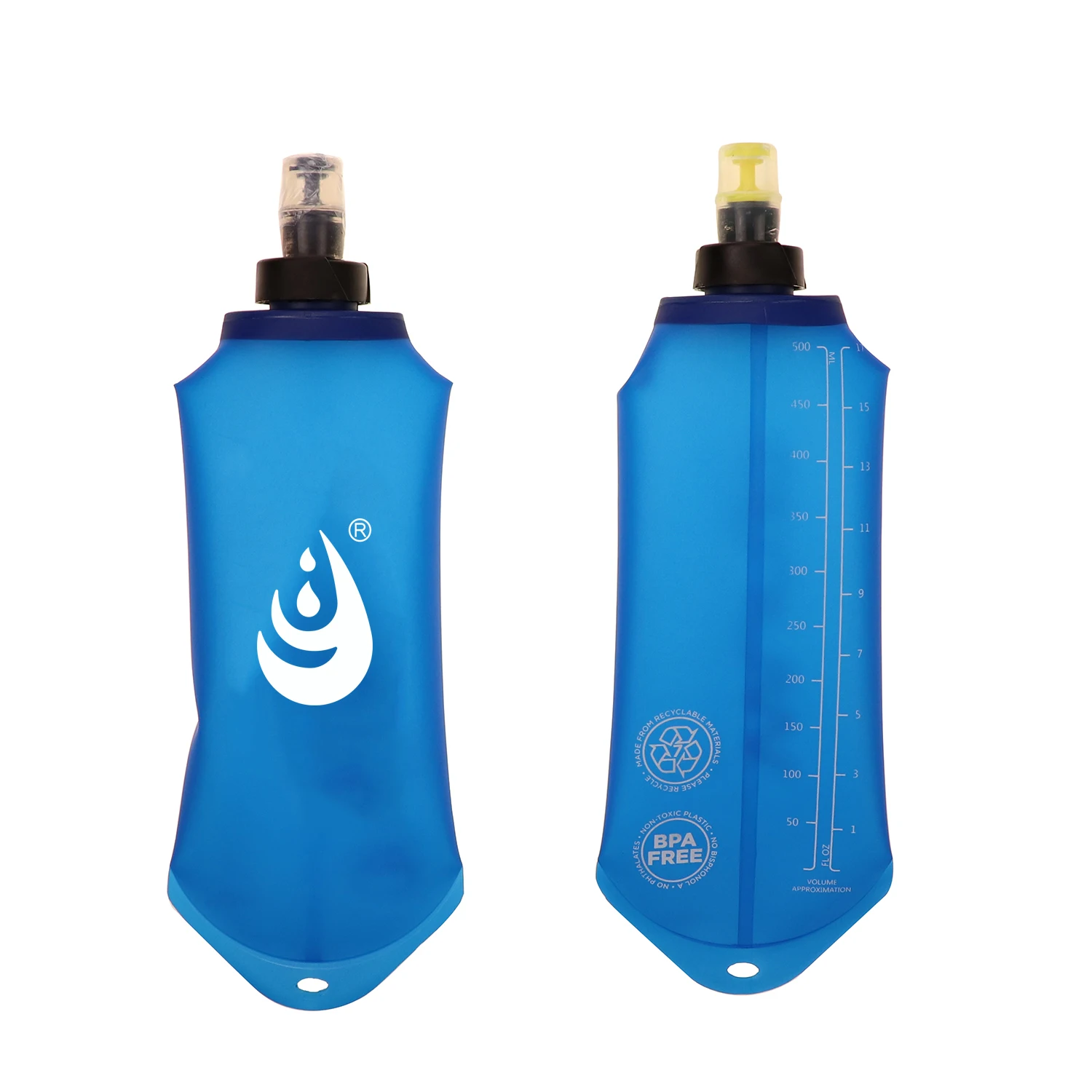 Jiayi fsoft touch water bottle  tpu soft water bottle filter  soft touch water bottle