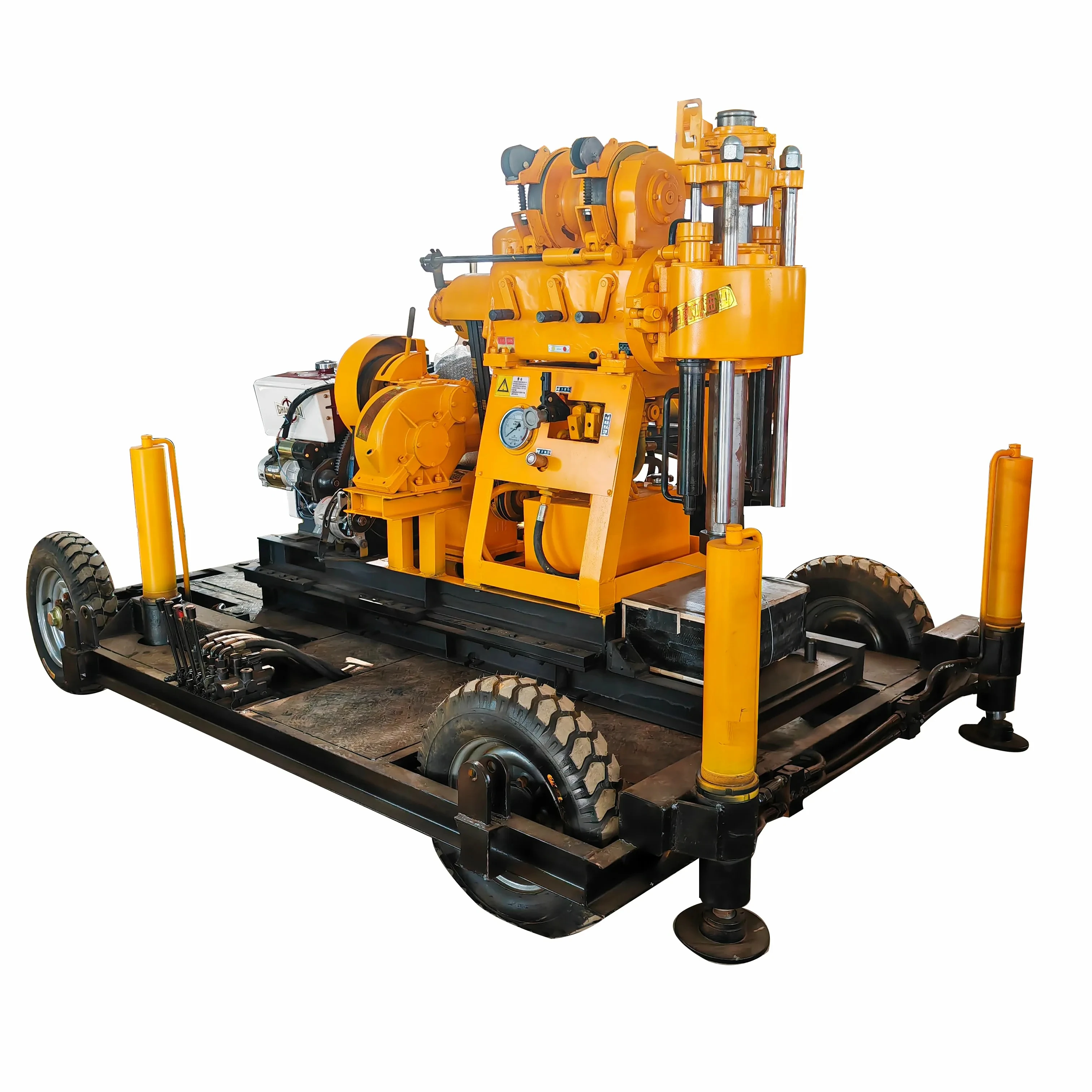 100m 150m 180m water well drilling rig equipment factory deep water well drilling rig for sale