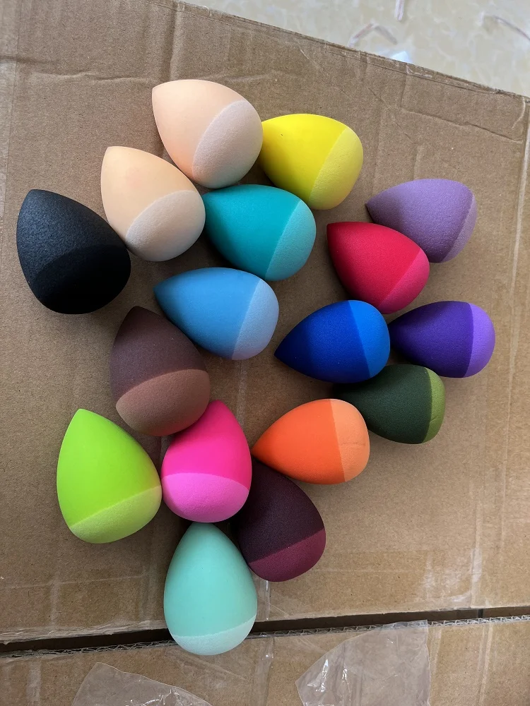 New Arrival 2020 Cosmetic Make up Beauty Blending Blender Sponges Super Soft Silicone Infused Latex Free Super Sponge