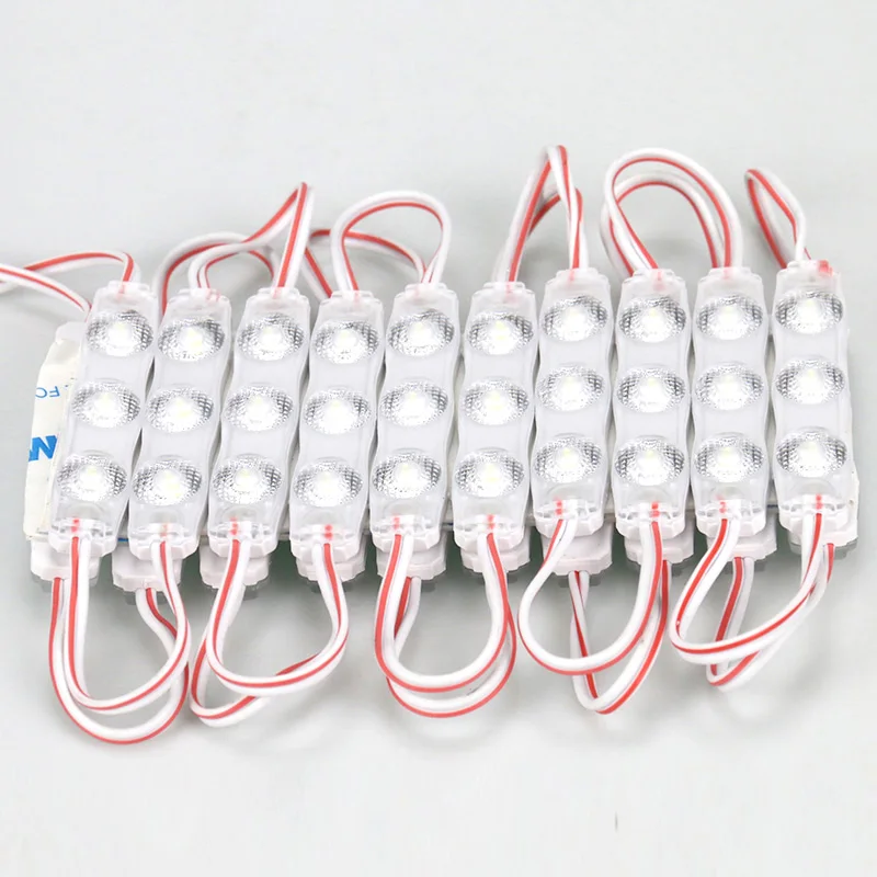 High brightness 12v 1 w led modules waterproof IP 65 module  lens 160 degree for advertising light sign