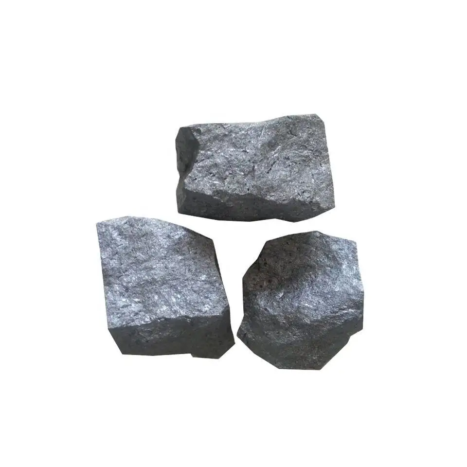 Chinese suppliers natural block steelmaking deoxidation Calcium silicon Ferro 72/75 tailor-made content