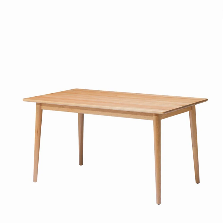 Современный Прямоугольный Обеденный стол из массива дуба в скандинавском стиле