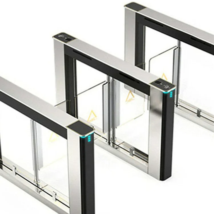 RFID Mechanical Pedestrians Access Control High Security Turnstile Swing Barrier Gate