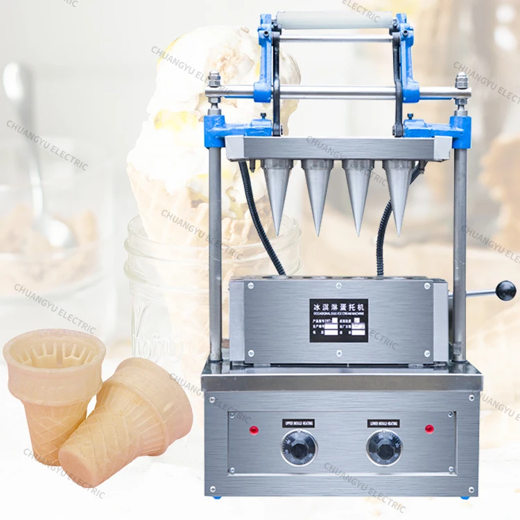 Commercial Ice Cream Cone Machine|Wafer Cone Forming Equipment for sales