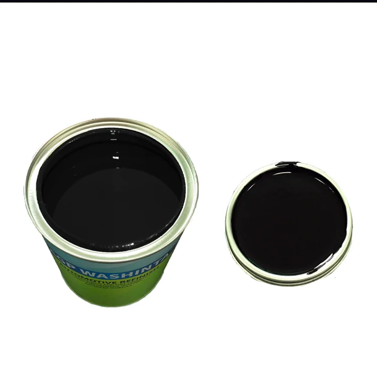 China Car Painting Supplier AG0113 International Black Car Paint Color For Luxury Brand Cars Repairing