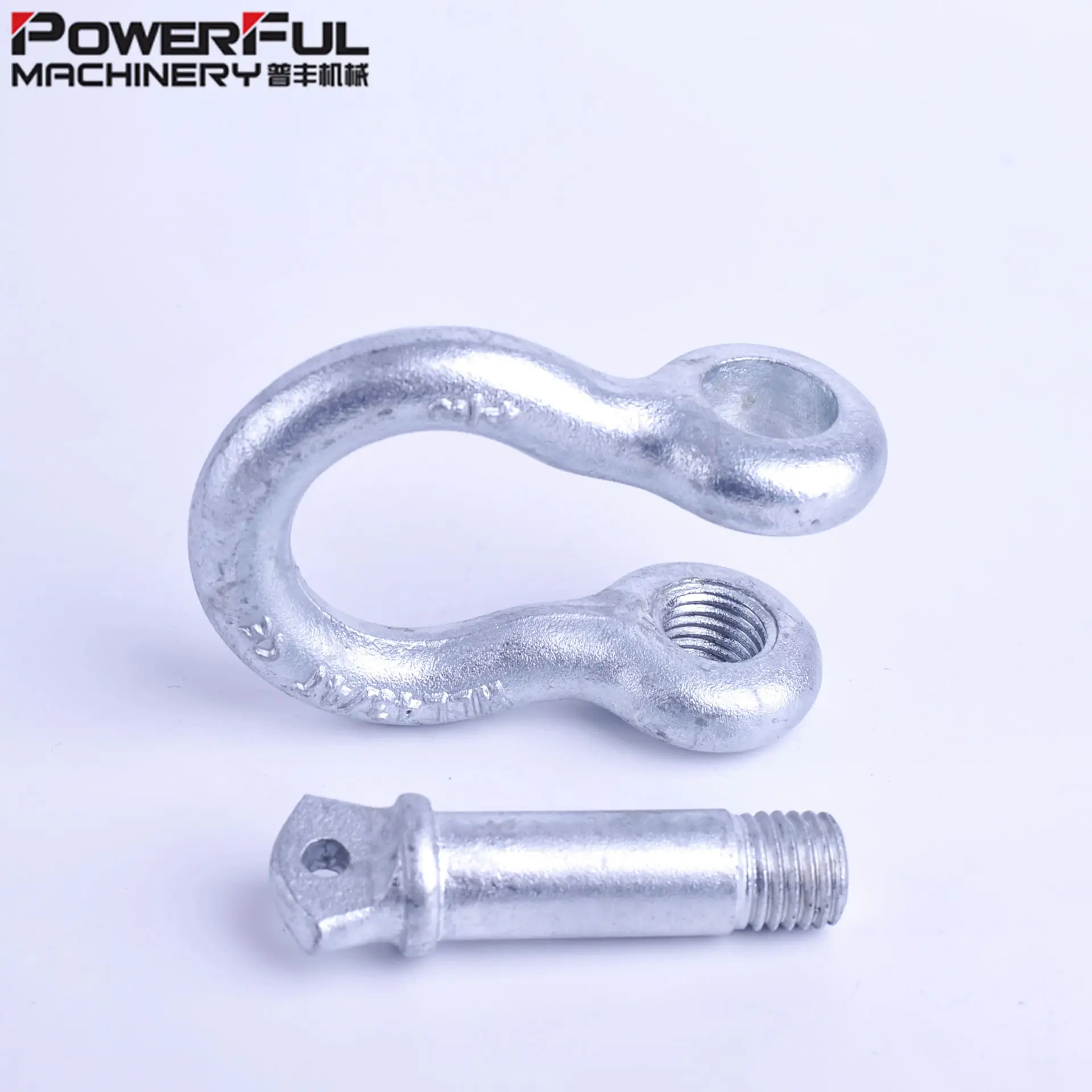 U.S. type G209 Electro Galvanized Shackle 4 Times Safety Factor