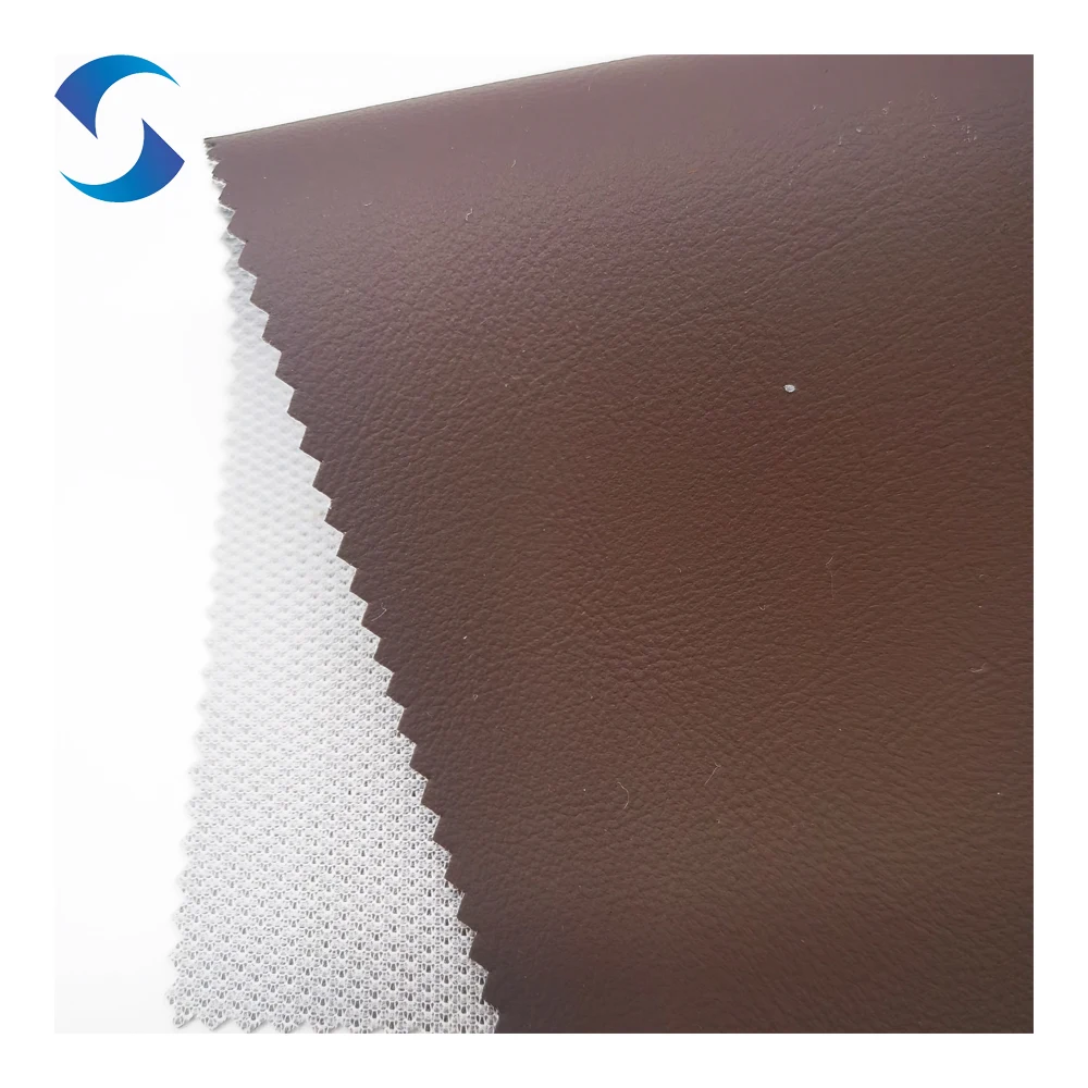 3D embossed faux leather Waterproof fabric stretchy PVC leather fabric for car seat covers soft vegan leather fabrics for sofa