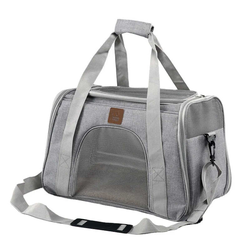 High End Front Open Travel Oxford Cat Backpack Pet Carrier Bag For Small Pet