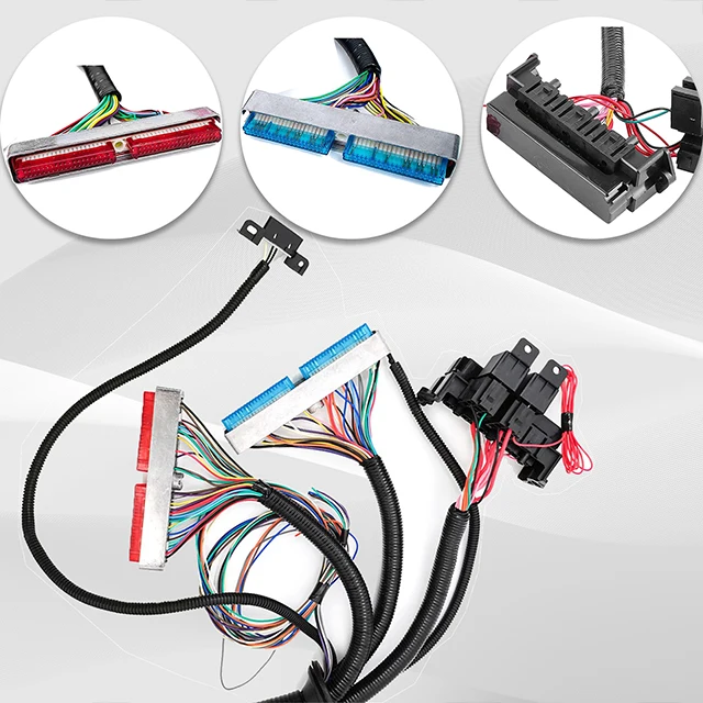 LS SWAPS 4L60E DBC Harness Independent LS1-4L60E Drive Cable Universal Engine Harness Suitable For LS1 4.8 5.3 6.0 Vortec engine