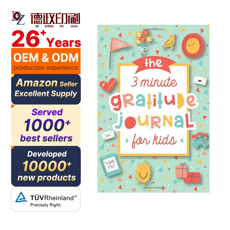 Wholesale The 3 Minute Gratitude Journal For Kids A Journal To Teach Children To Practice Gratitude And Mindfulness Notebooks