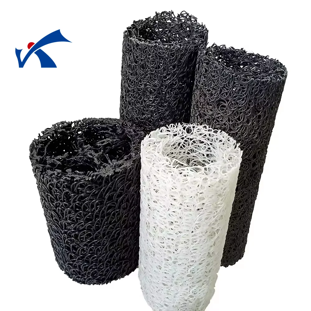 Black  white Color Plastic Blind Ditch Square and Circle Earthwork Products