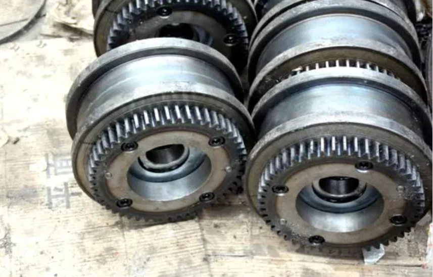 Crane traveling wheel gear ring