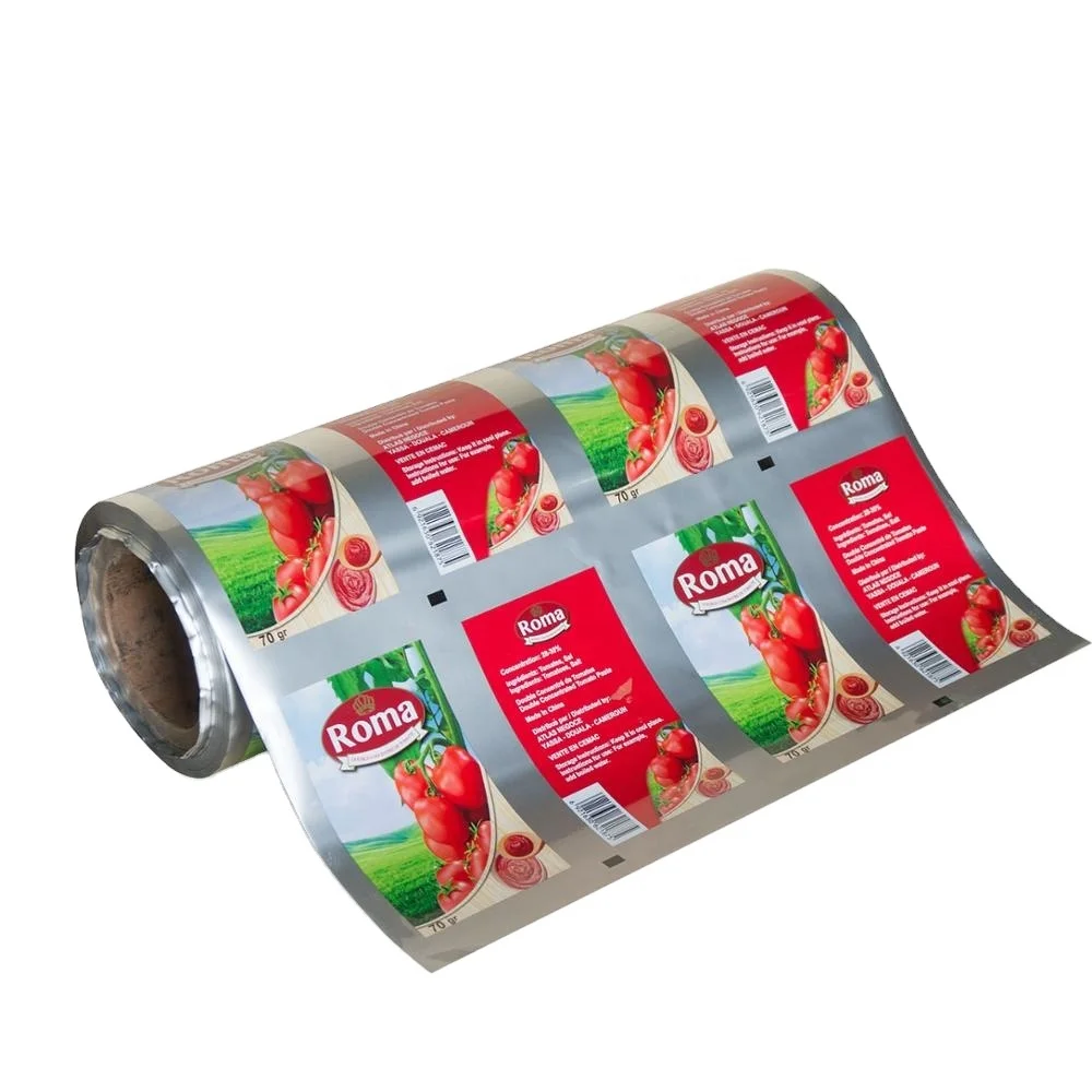 Ламинированный пластиковый кетчуп пленка ролл от DQ PACK