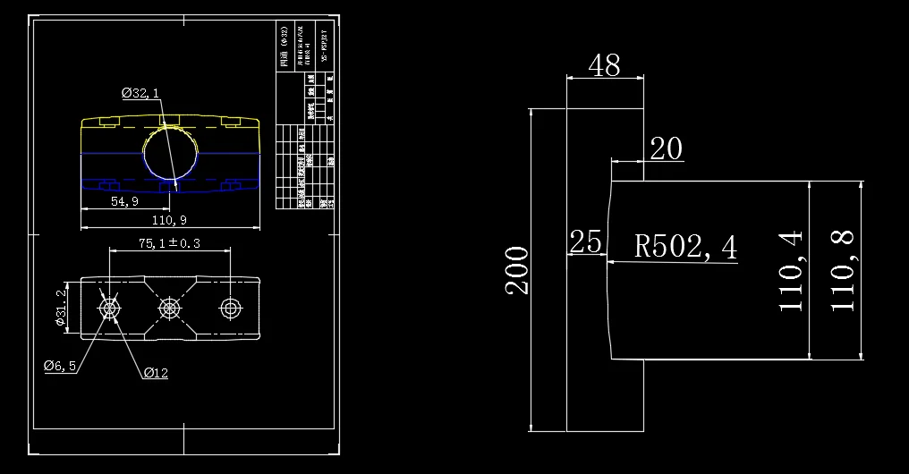Factory straight size three hole four-way handrail connector accessories