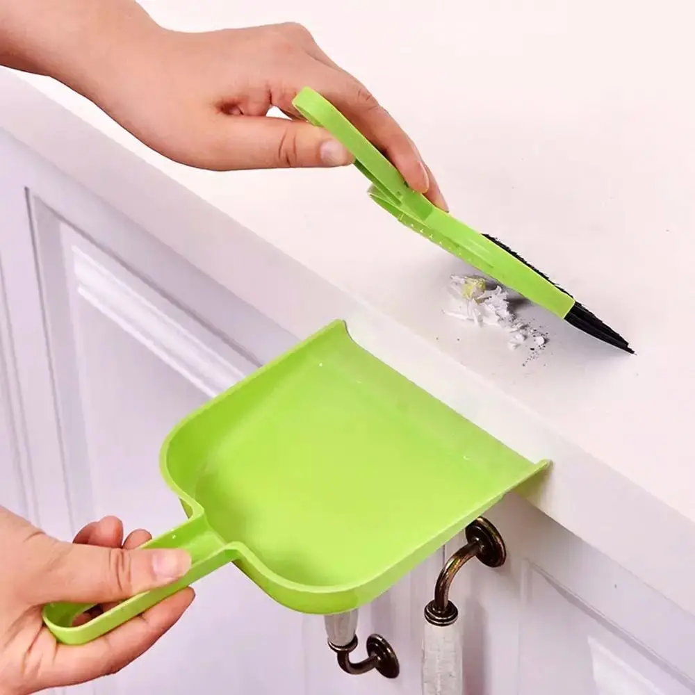 Mini Desktop Sweep Cleaning Brush Small Broom Household Dustpan Set Wholesale Price Keyboard Sweeper Drop Shipping