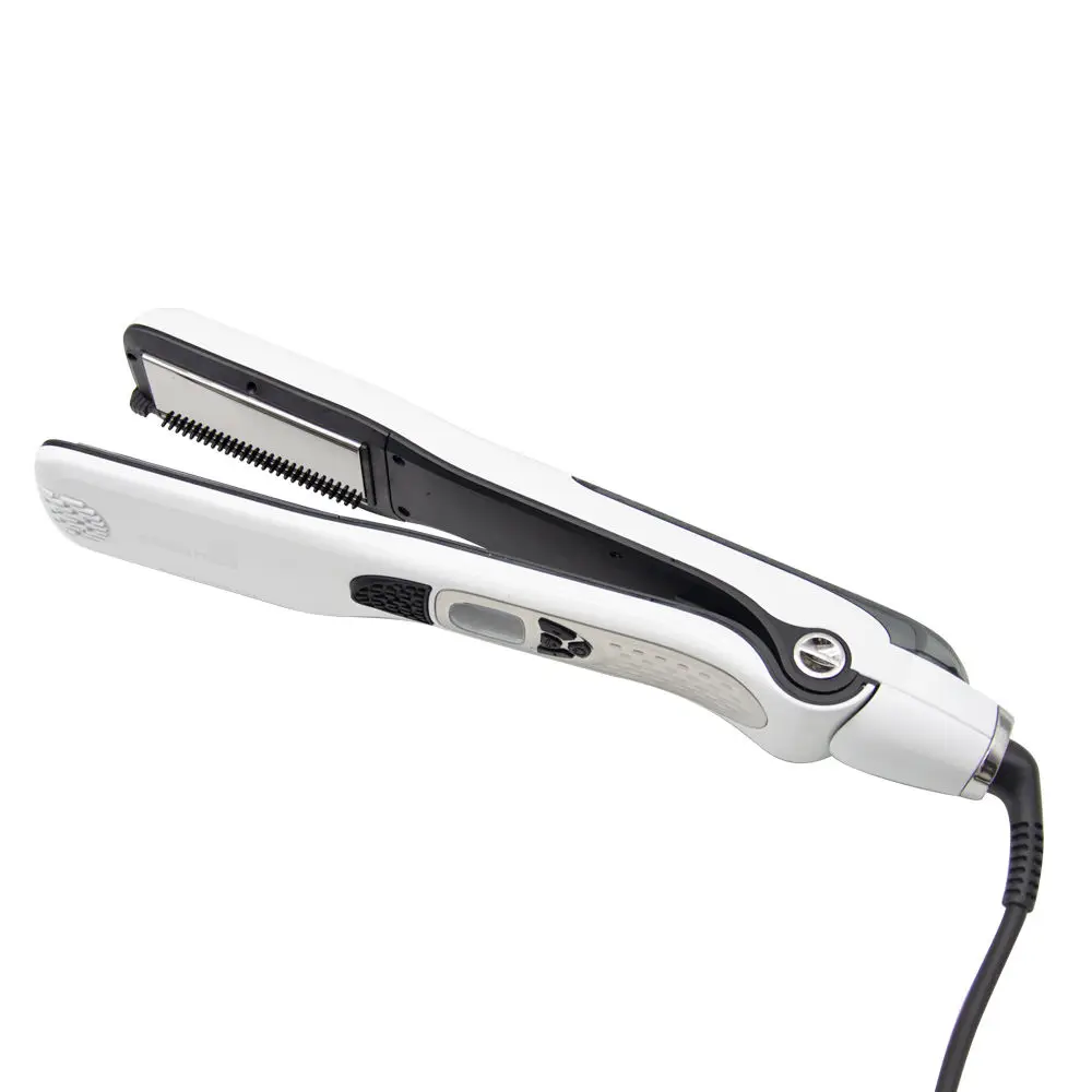 Professional Steam Hair Iron Pro Steampod Ceramic Tourmaline Coating Hair Straightener Flat Iron