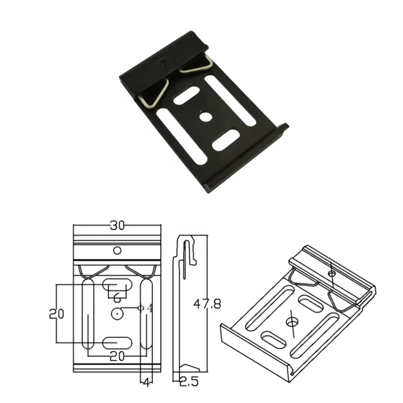 Din Rail Mounting Brackets din rail mounting clip din rail clip Snap