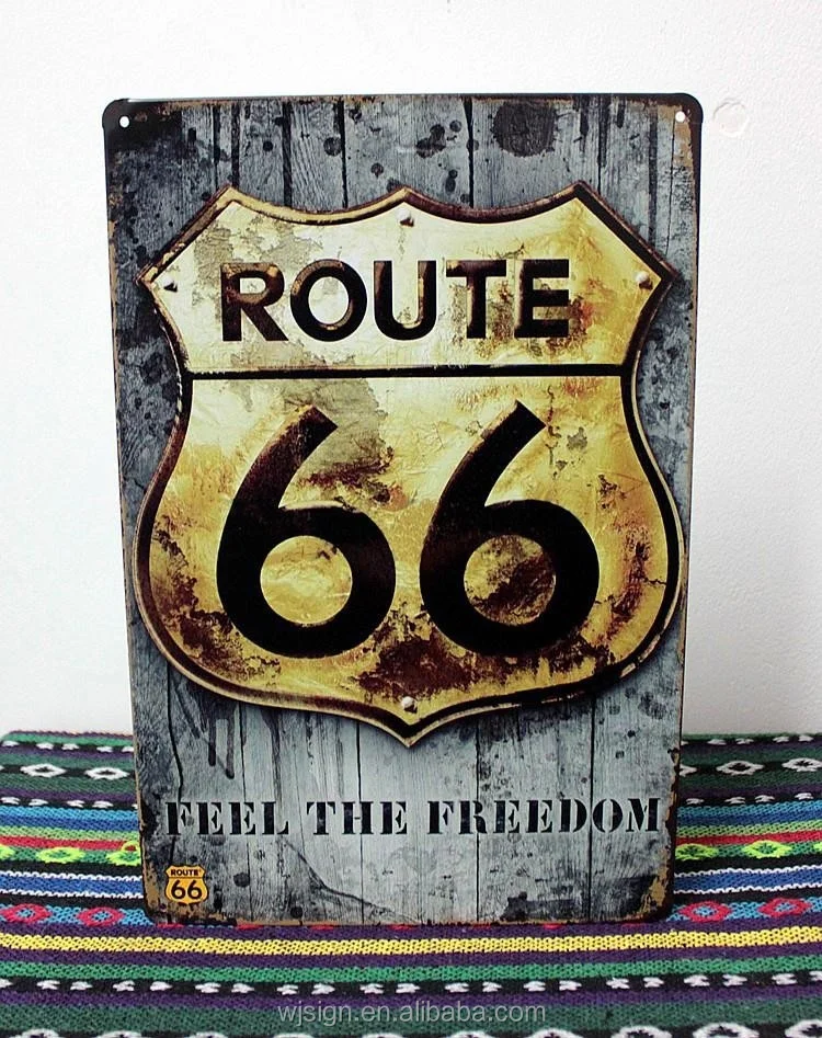 Cheap New Design OEM Custom Printing Plates Vintage Metal Signs Decorative Plaque