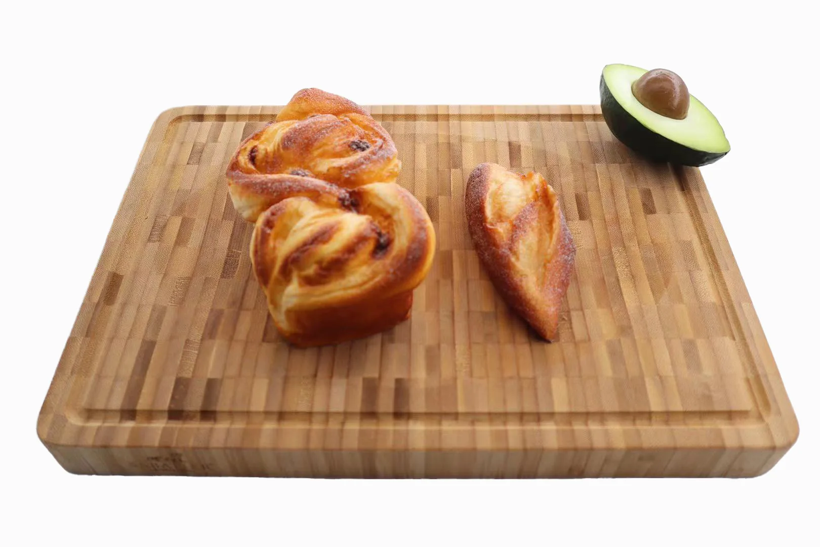 Органическая большая разделочная доска из бамбука