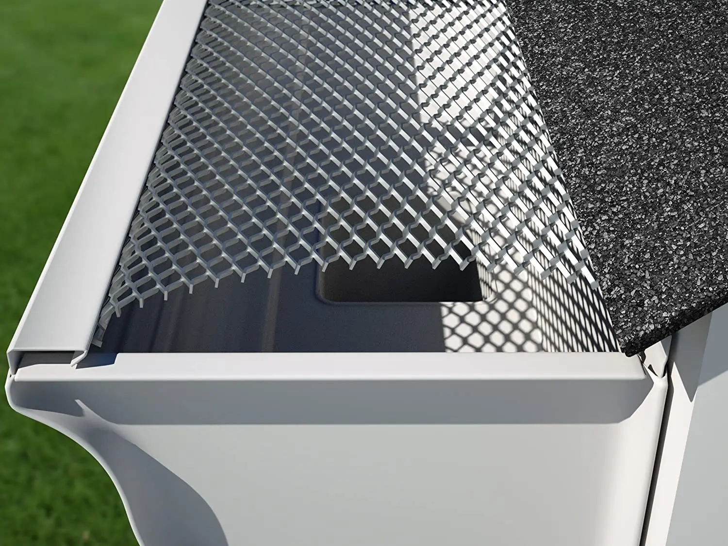 Leafguard Gutters Aluminum Gutter Guards Anodized Aluminum Mesh