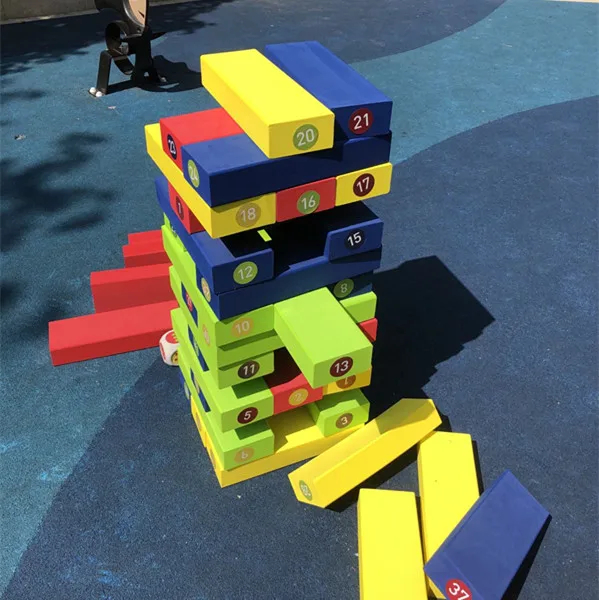 Factory Direct everblock Jumbo Blocks indoor playground foam blocks for kids recycled plastic bricks blocks grandes plastico