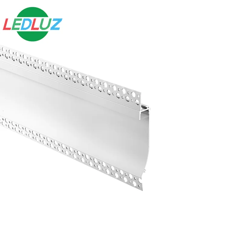 ALP086 утопленный алюминиевый светодиодный профиль для гипсокартона использования