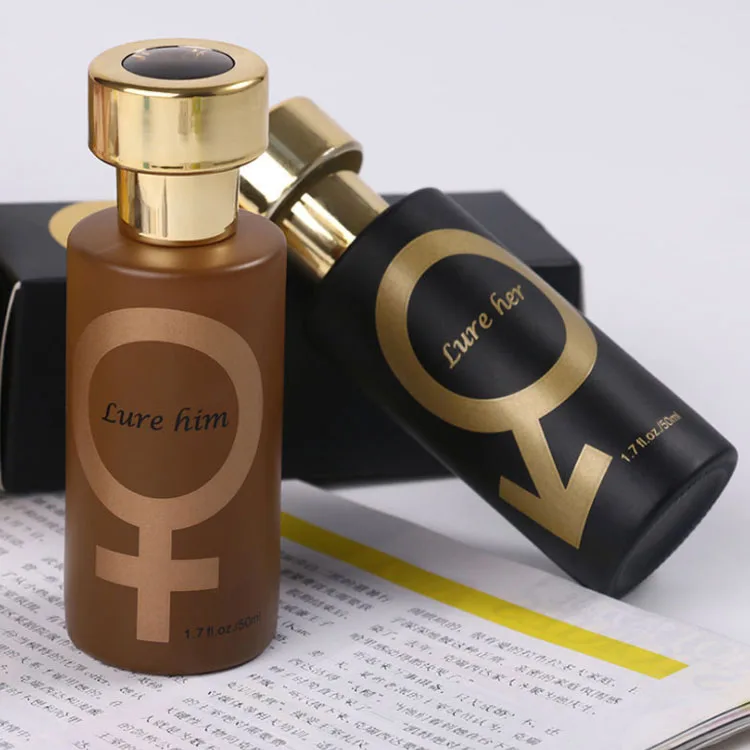 Wholesale LURE HIM 50ml Elegant Men And Women Natural Floral Body Spray Long Lasting Fragrance Perfume