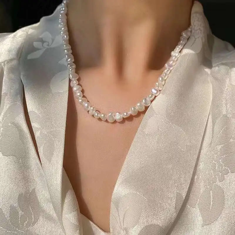 Ожерелье с жемчугом 6-7 мм