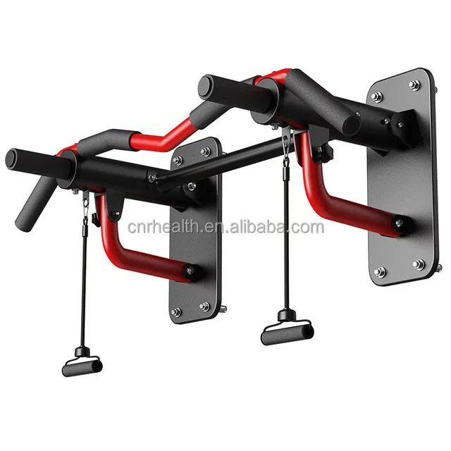  Home Wall Mounted Horizontal Bars Wide Anti-Slip Pad Gym Workout Chin Up Pull Training Bar Sport Fitness