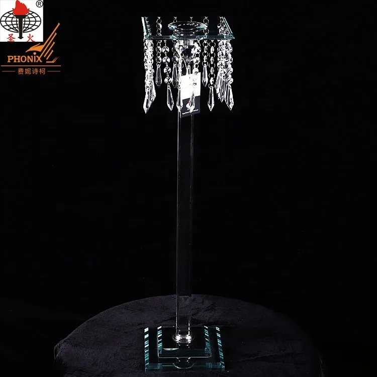 Gorgeous single candlestick dinners using crystal candlesticks are hot on sale